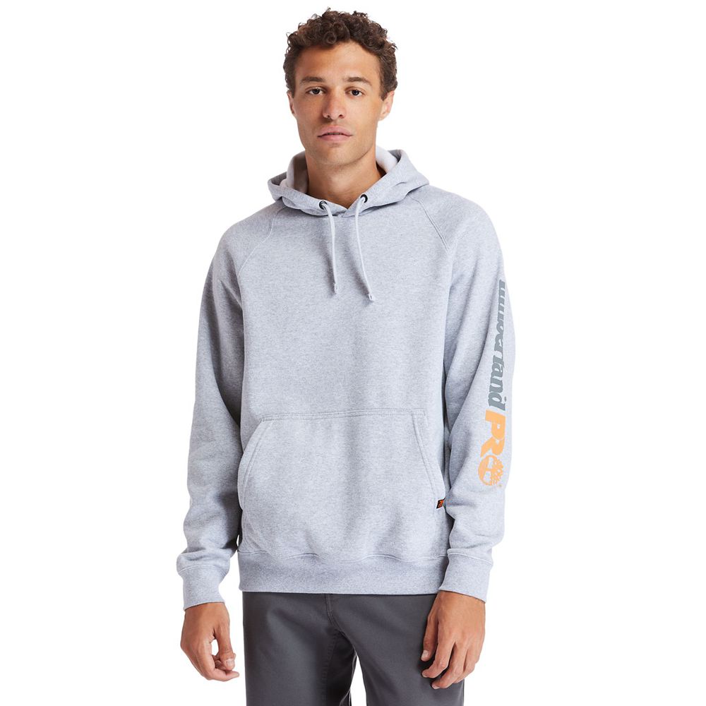 Sudadera Timberland Hombre Pro® Big & Tall Hood Honcho Sport Hoodie Gris - Chile TNY-903486